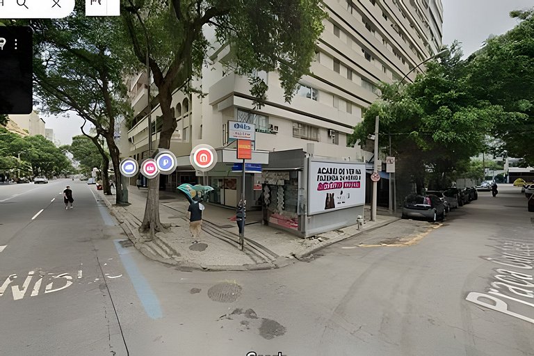 Brt401B|2 quartos em Copacabana, 10 min do Posto 3