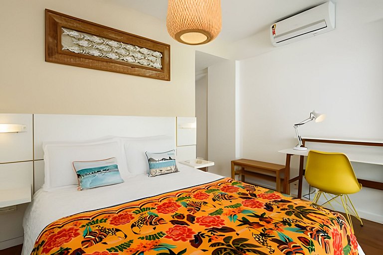 Jon104|2 rooms in Ipanema 5 minutes from the beach