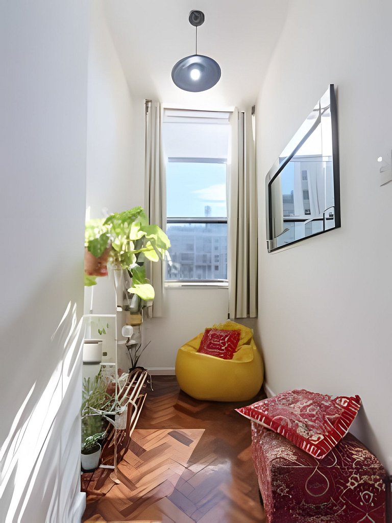 Ns604| dormitorio y salón a 400 metros de la playa