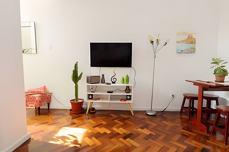 Ns604| dormitorio y salón a 400 metros de la playa