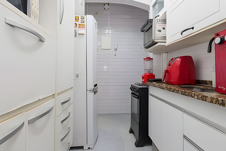 Hum233|Apartamento 5 minutos de la playa de Leblon