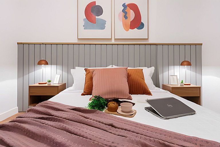 Ata401|Modern apartment 2 blocks from Leblon beach