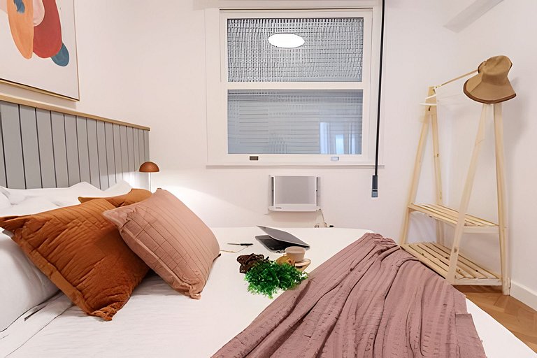 Ata401|Modern apartment 2 blocks from Leblon beach