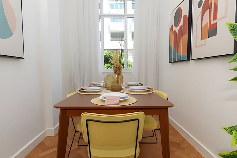 Ata401|Modern apartment 2 blocks from Leblon beach