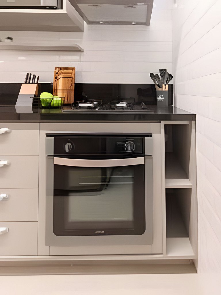 Ata401|Moderno piso,2 calles de la playa de Leblon