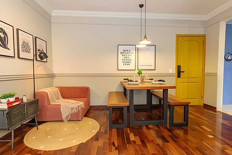 Berna1404|2 comfortable rooms with views in Leblon