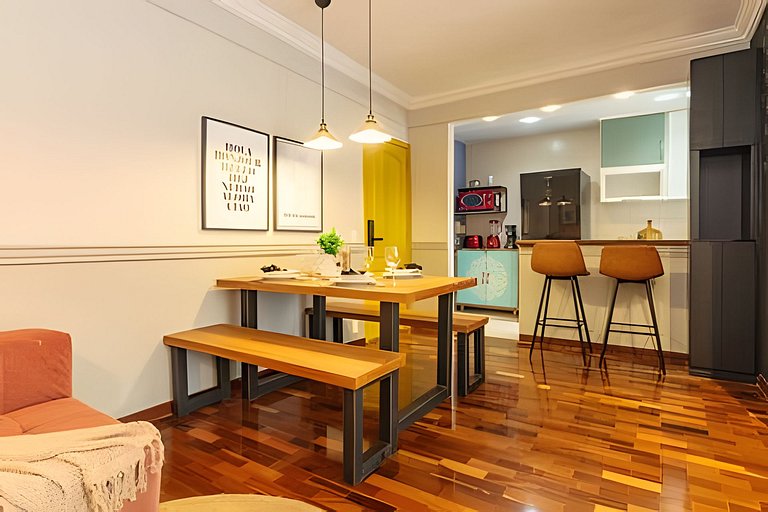 Berna1404|2 comfortable rooms with views in Leblon