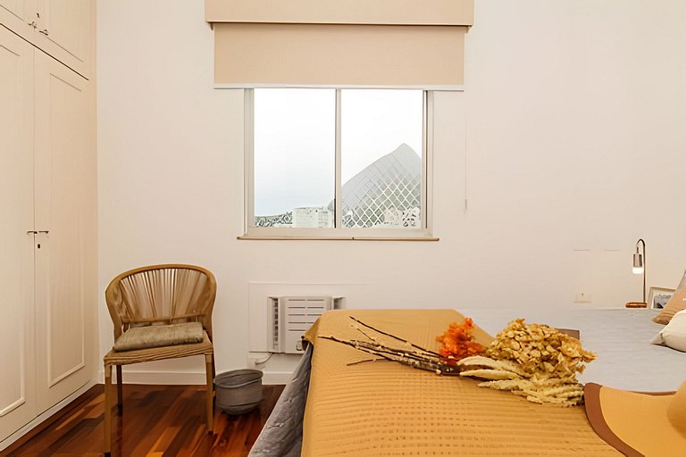 Berna1404|2 comfortable rooms with views in Leblon