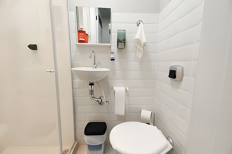 Hum202D|studio 10 m² en Leblon, 5 min de la playa