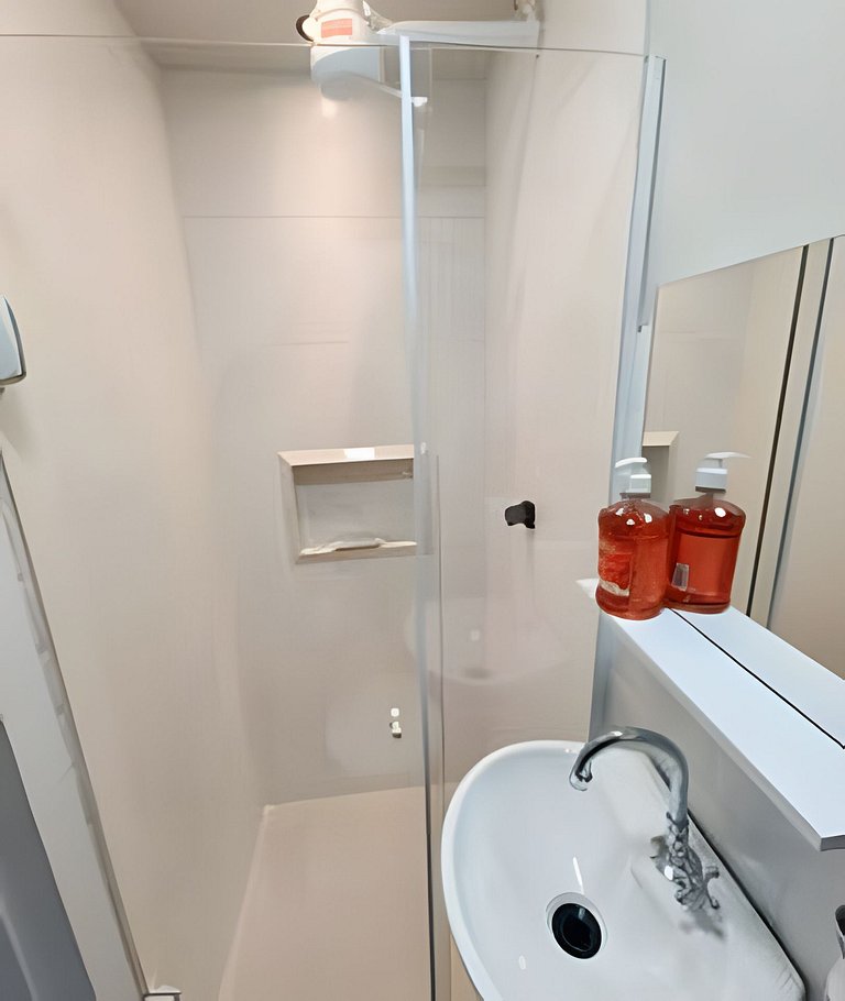 Hum202D|studio 10 m² en Leblon, 5 min de la playa