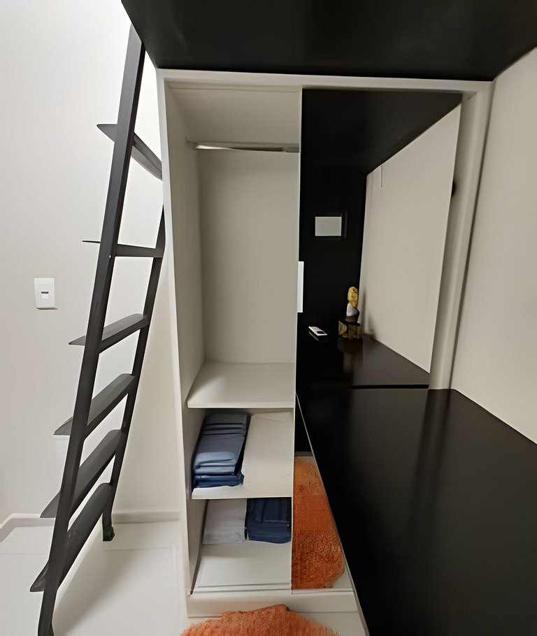 Hum202D|studio 10 m² en Leblon, 5 min de la playa