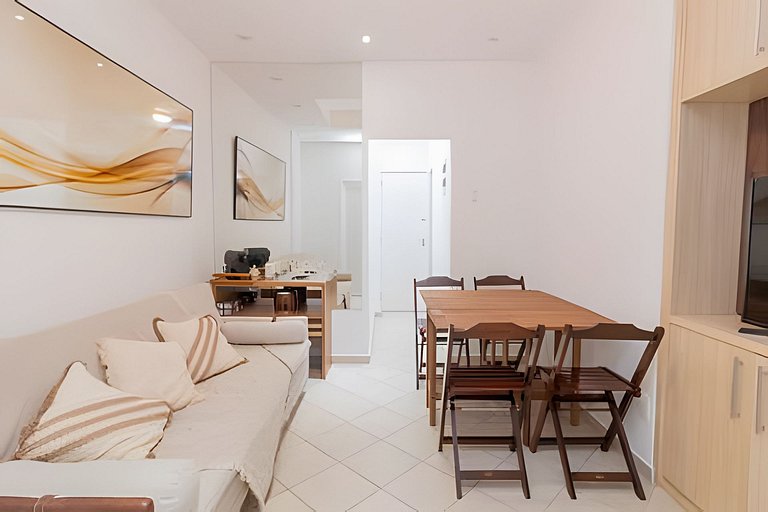 Fer106| Apartamento en la famosa Rua Dias Ferreira