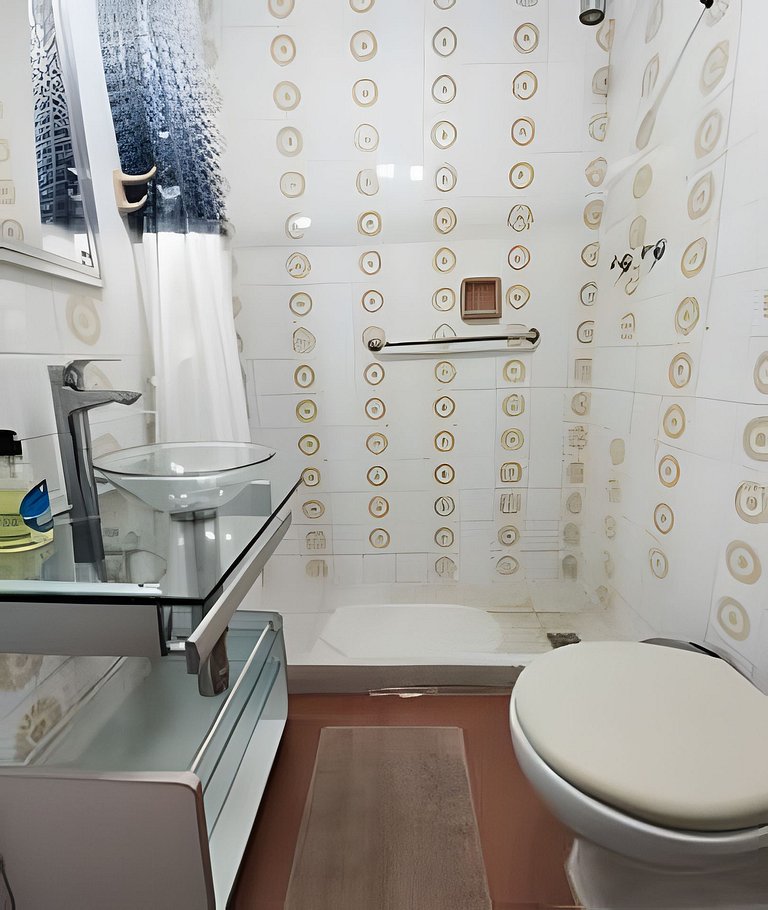 Mtr404 |2 rooms in Leblon 2 minutes from the beach