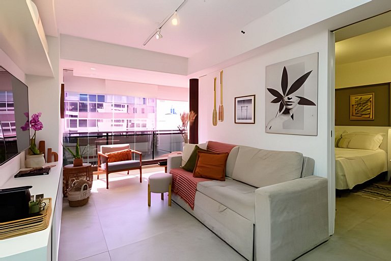 MAR504|Luxury flat in Leblon 2 min from the beach