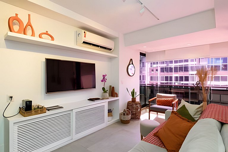 MAR504|Luxury flat in Leblon 2 min from the beach