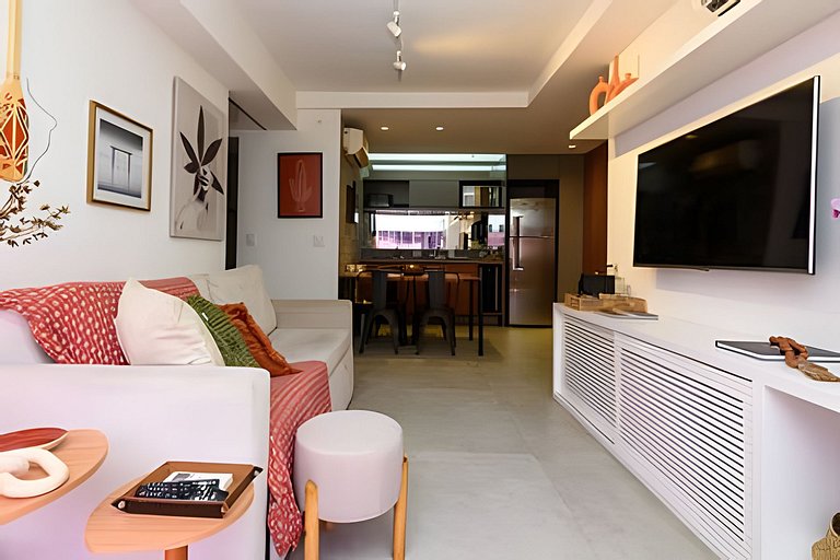 Mar504| Flat luxuoso no Leblon 2 minutos da praia