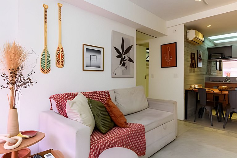 MAR504|Luxury flat in Leblon 2 min from the beach