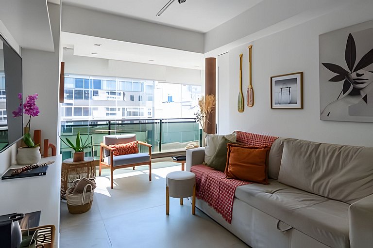 MAR504|Luxury flat in Leblon 2 min from the beach
