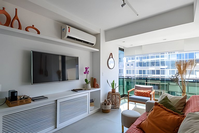 MAR504|Luxury flat in Leblon 2 min from the beach