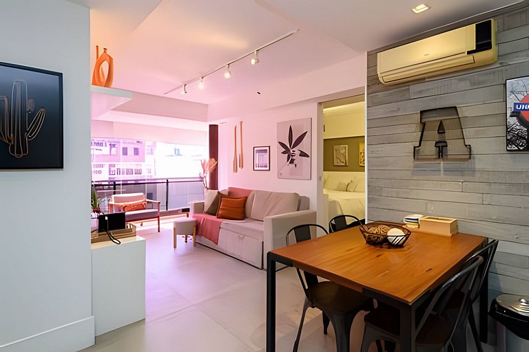 MAR504|Luxury flat in Leblon 2 min from the beach