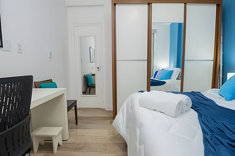 Jul1003|Lindo apto em Copacabana, 5 min do Posto 6