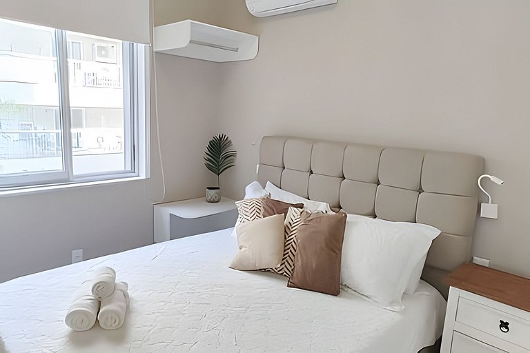 Góis408|2 rooms in Leblon 2 minutes from the beach