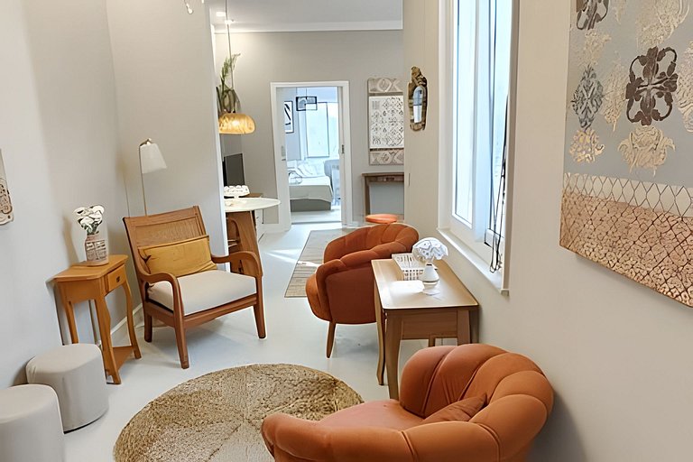 Góis408|2 rooms in Leblon 2 minutes from the beach