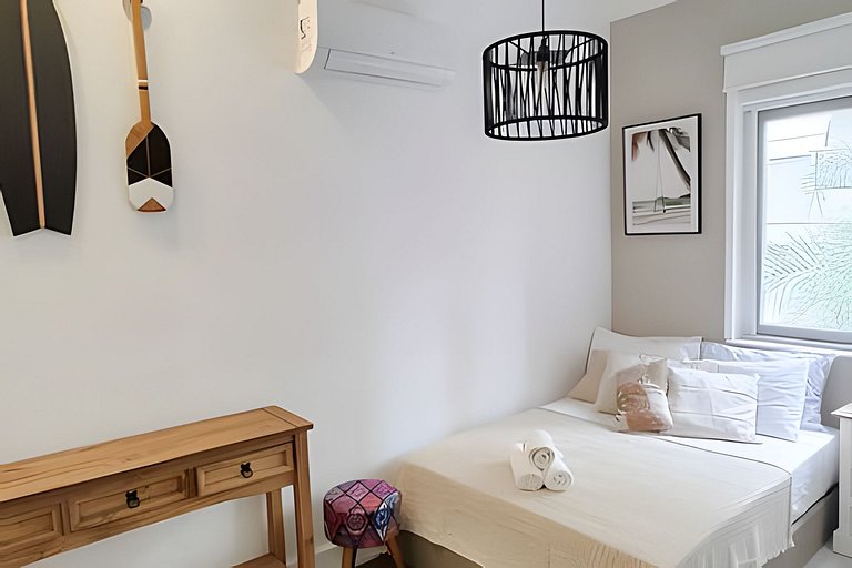 Góis408|2 rooms in Leblon 2 minutes from the beach