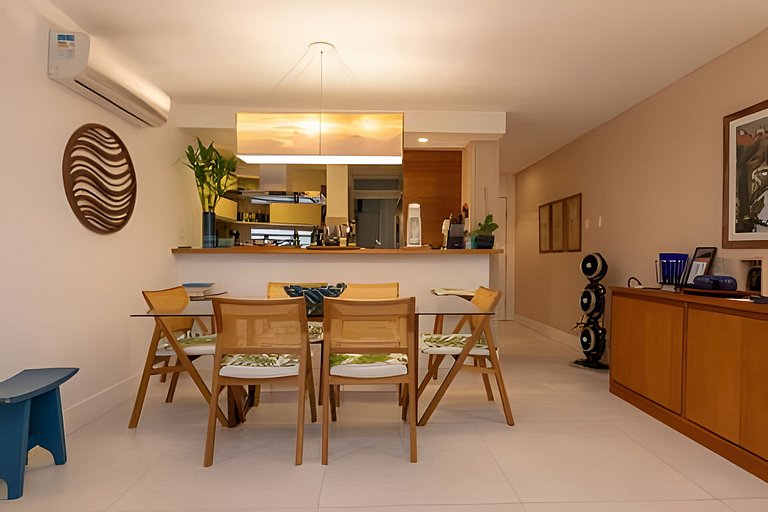 Ata201|Nice 2 rooms in Leblon 5 min from the beach