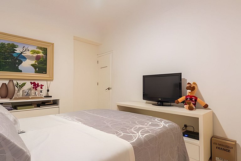 Ata201|Nice 2 rooms in Leblon 5 min from the beach