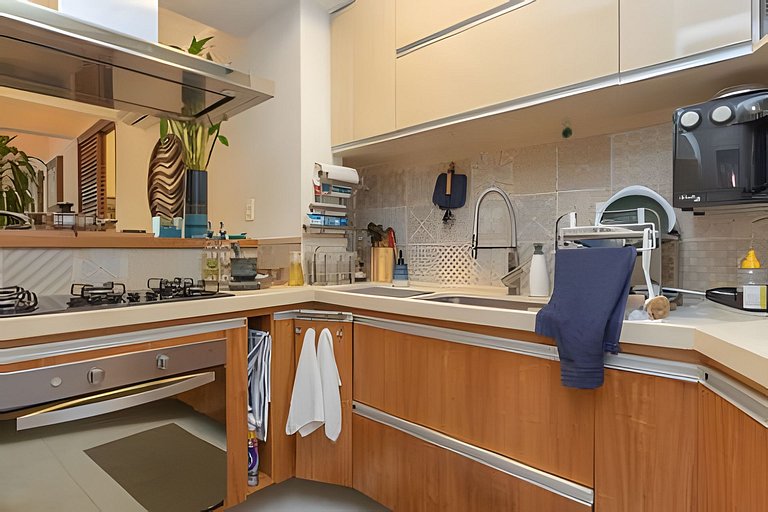 Ata201|Nice 2 rooms in Leblon 5 min from the beach