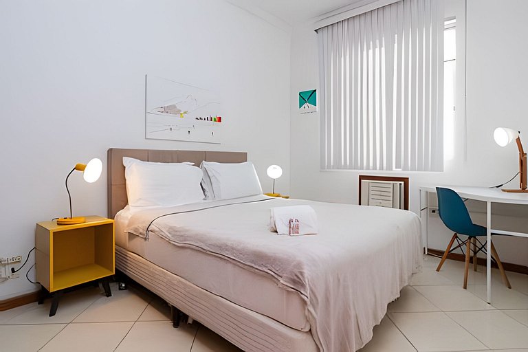 Ns302| 3 rooms in Copacabana 3 min from the beach