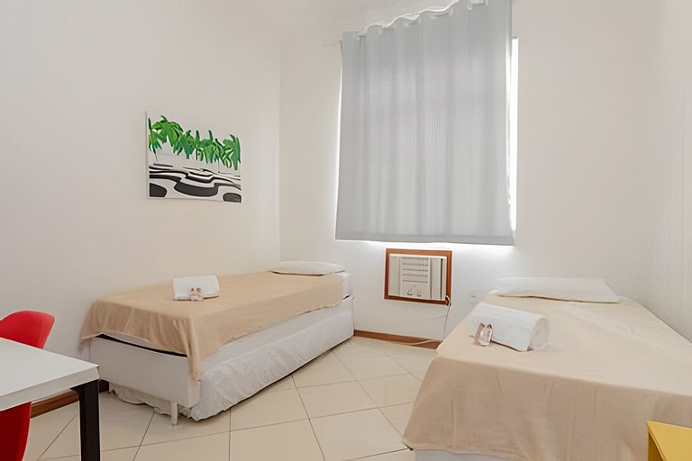Ns302| 3 rooms in Copacabana 3 min from the beach