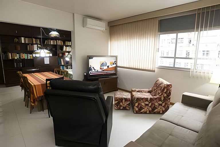 Ata304| Apt with Enlarged Living Room in Leblon