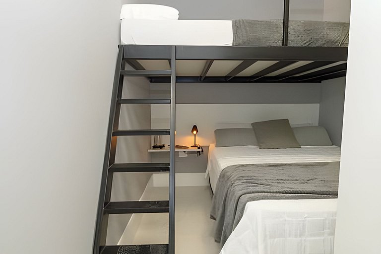 Gois405| Estudio en Leblon, a 300 m de la playa