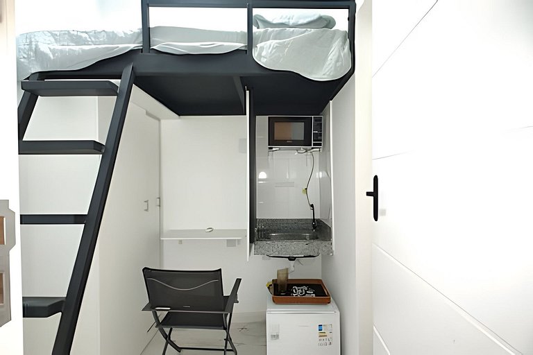 Hum302D| micro studio in Leblon 5 min from beach