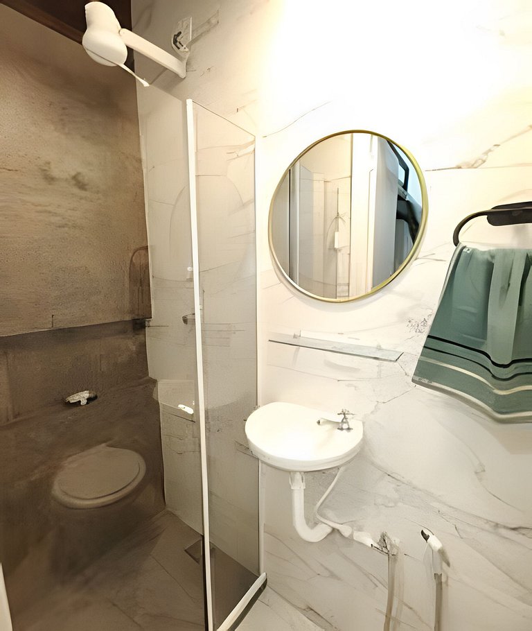 Hum302D| micro studio in Leblon 5 min from beach