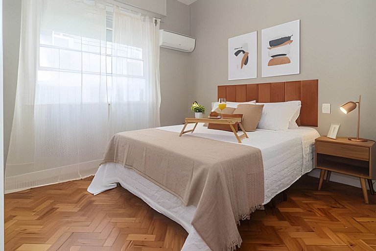 God302| Charm and comfort 1 block from Lagoa