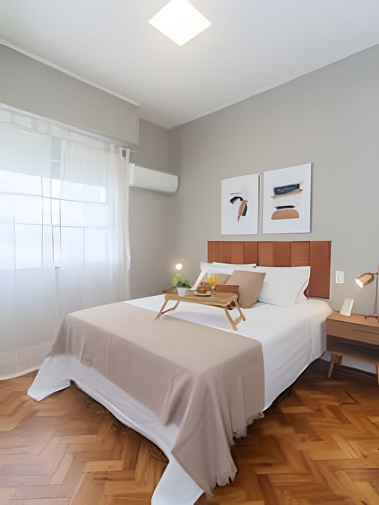 God302| Charme e conforto a 1 quadra da Lagoa