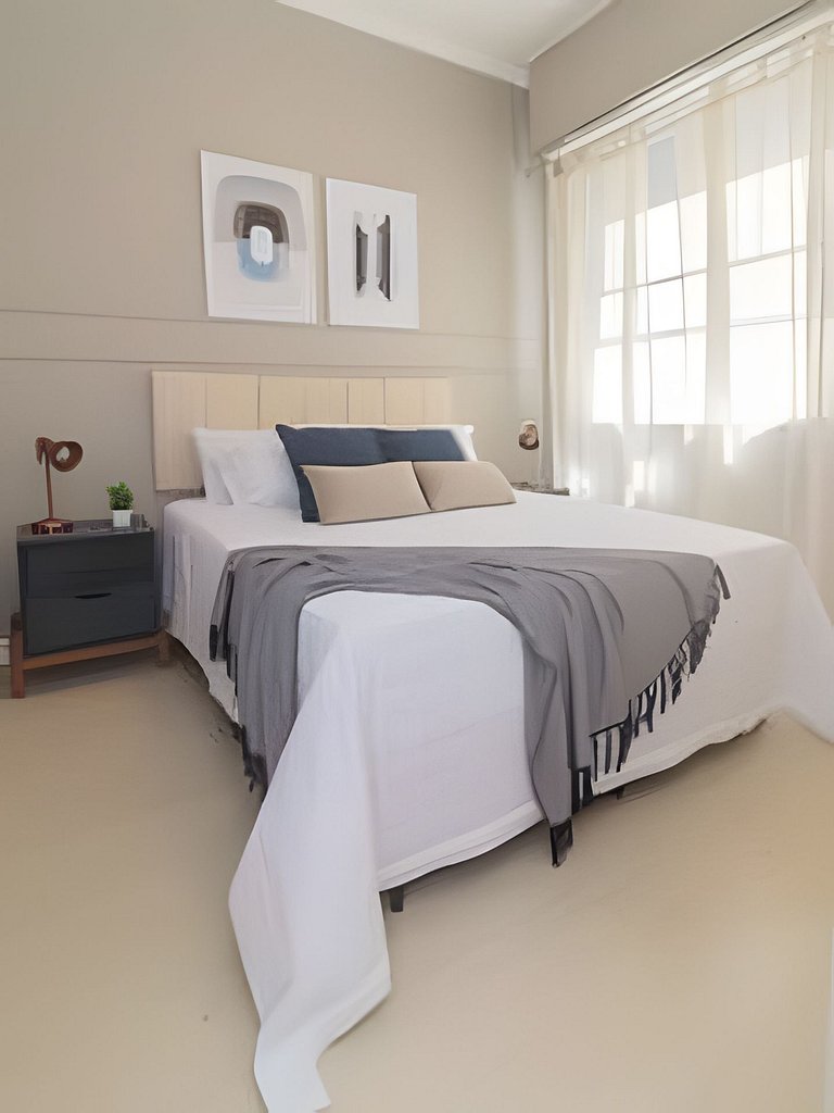 God302| Charme e conforto a 1 quadra da Lagoa