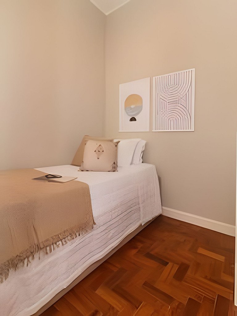 God302| Charme e conforto a 1 quadra da Lagoa