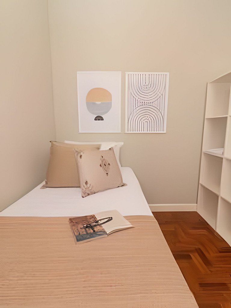 God302| Charme e conforto a 1 quadra da Lagoa