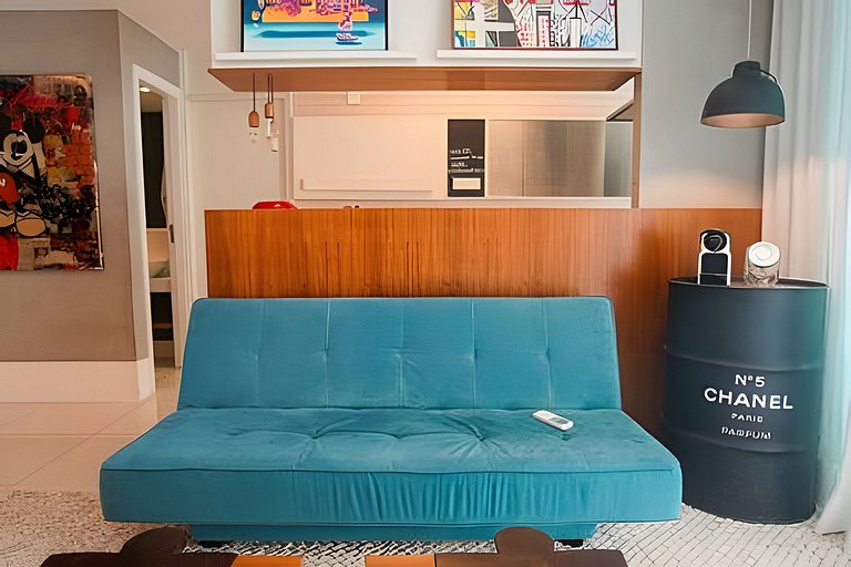 Pns709| Apartamento de luxo na Barra da Tijuca