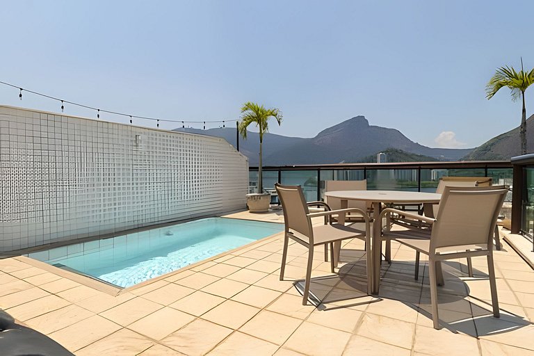 JON705|Penthouse in Ipanema overlooking the Christ