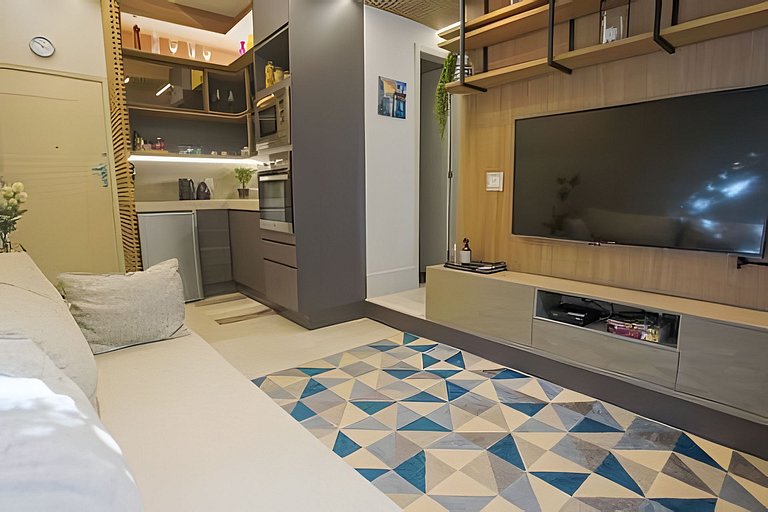 FER305A|Bedroom and Living Room near Leblon Beach