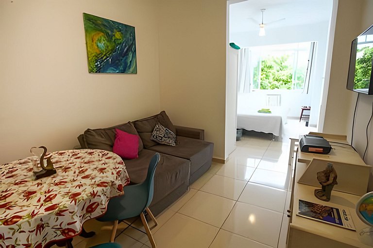 Pla618| Studio na quadra da praia de Copacabana