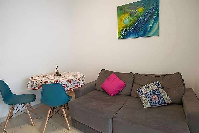 Pla618| Studio na quadra da praia de Copacabana