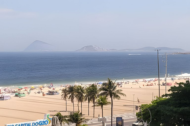 Sam707 | 2 qtos com vista para Praia de Copacabana