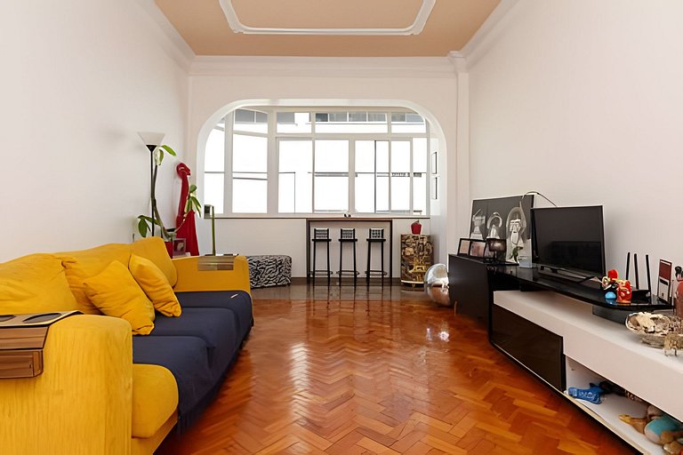 Sam707 | 2 qtos com vista para Praia de Copacabana