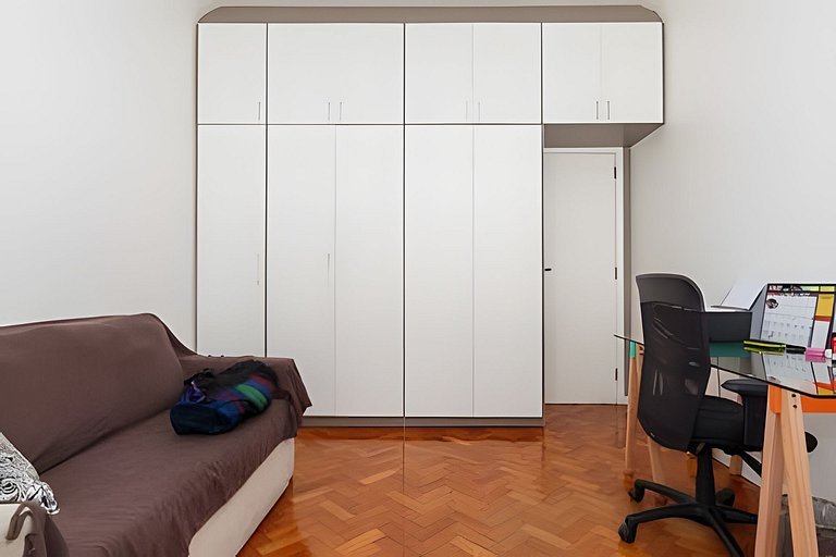 Sam707 | 2 qtos com vista para Praia de Copacabana